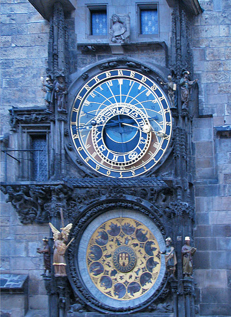 Prague Old Town clock